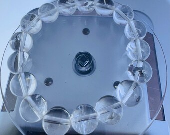 Clear Quartz Crystal Stone, Bracelets.
