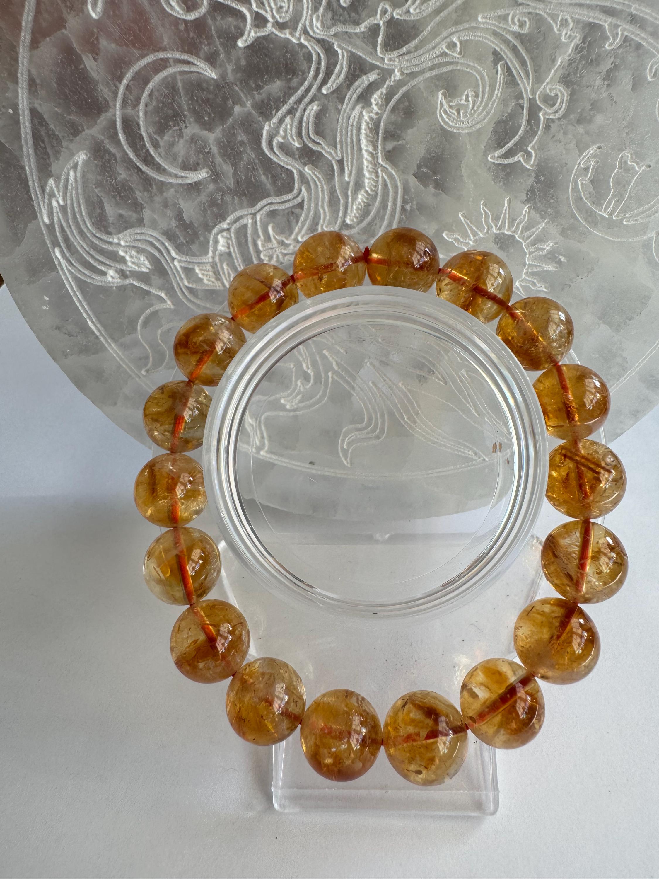 Citrine bracelet