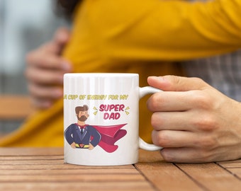 Super Dad Mug - Personalized Gift for Dad