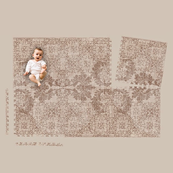 plush puzzle play mat