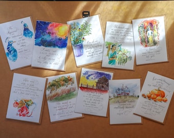 Greeting Cards: Bhagavad-gita Quote