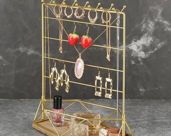 Schmuck-Display-Rack, modernes Hängedisplay, Baum-Aufbewahrung, Halsketten-Halter, Organizer