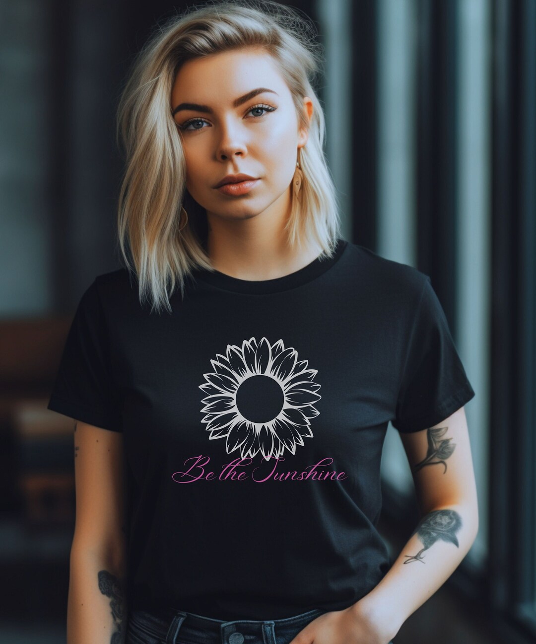 Be the Sunshine Sunflower Shirt Sunflower Gifts Flower - Etsy