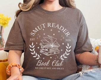 Comfort Colors Book Lover Shirt, Smut Reader Shirt, Reading Shirt For Book Lover, Gift For Book Lover, Book Lover Comfort Colors Shirt