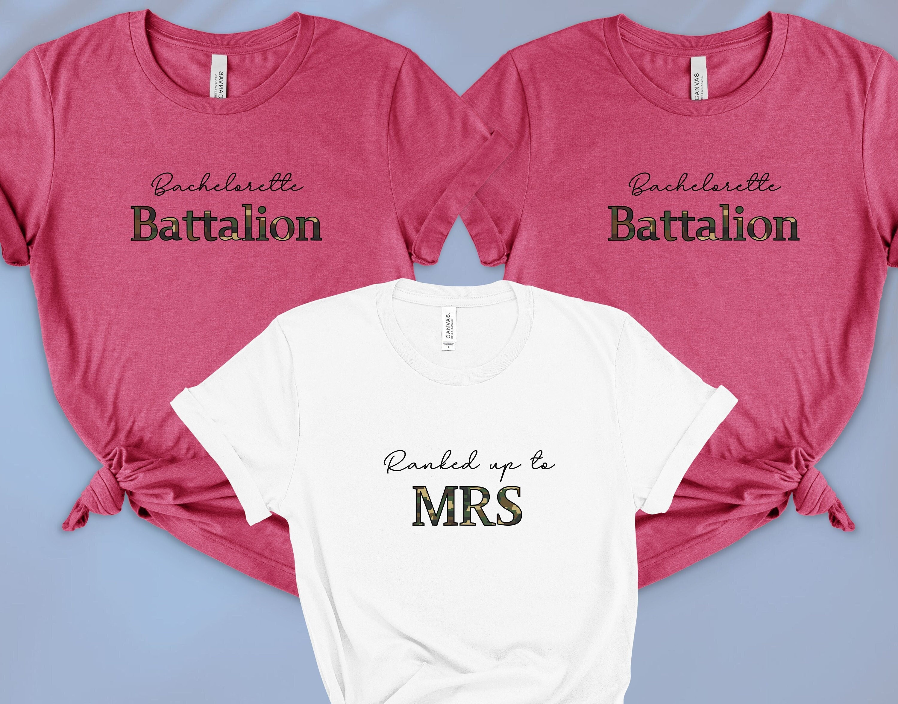 Military Style Bachelorette Party Shirts, Bach Party Shirts, Bridal Party Shirts, Wedding Party, Bridesmaid Shirt, Bachelorette T-Shirts, image size:3000x2353