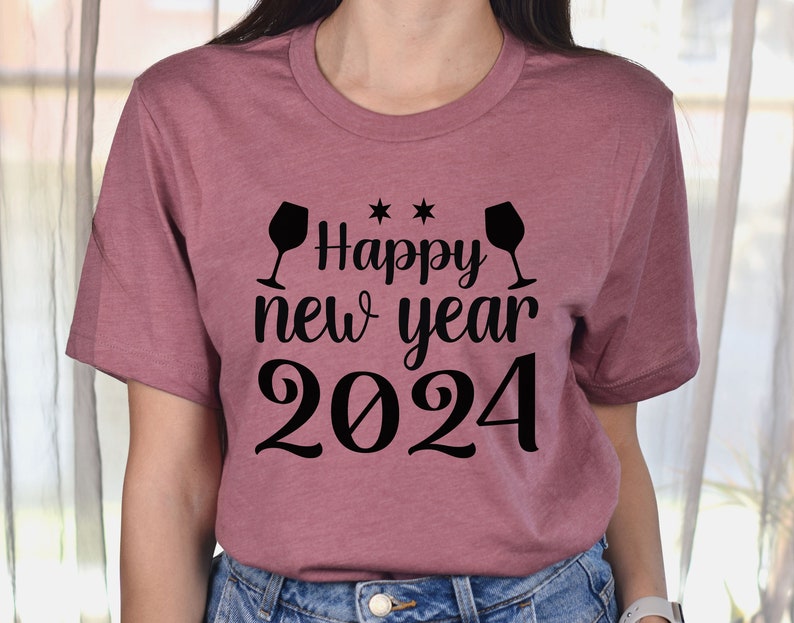 Happy New Year 2024 New Years Eve Party Shirt, 2024 New Year Tshirt Etsy