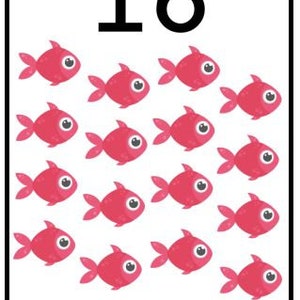 PRINTABLE Number Flashcards for Baby Toddler Learning - Etsy