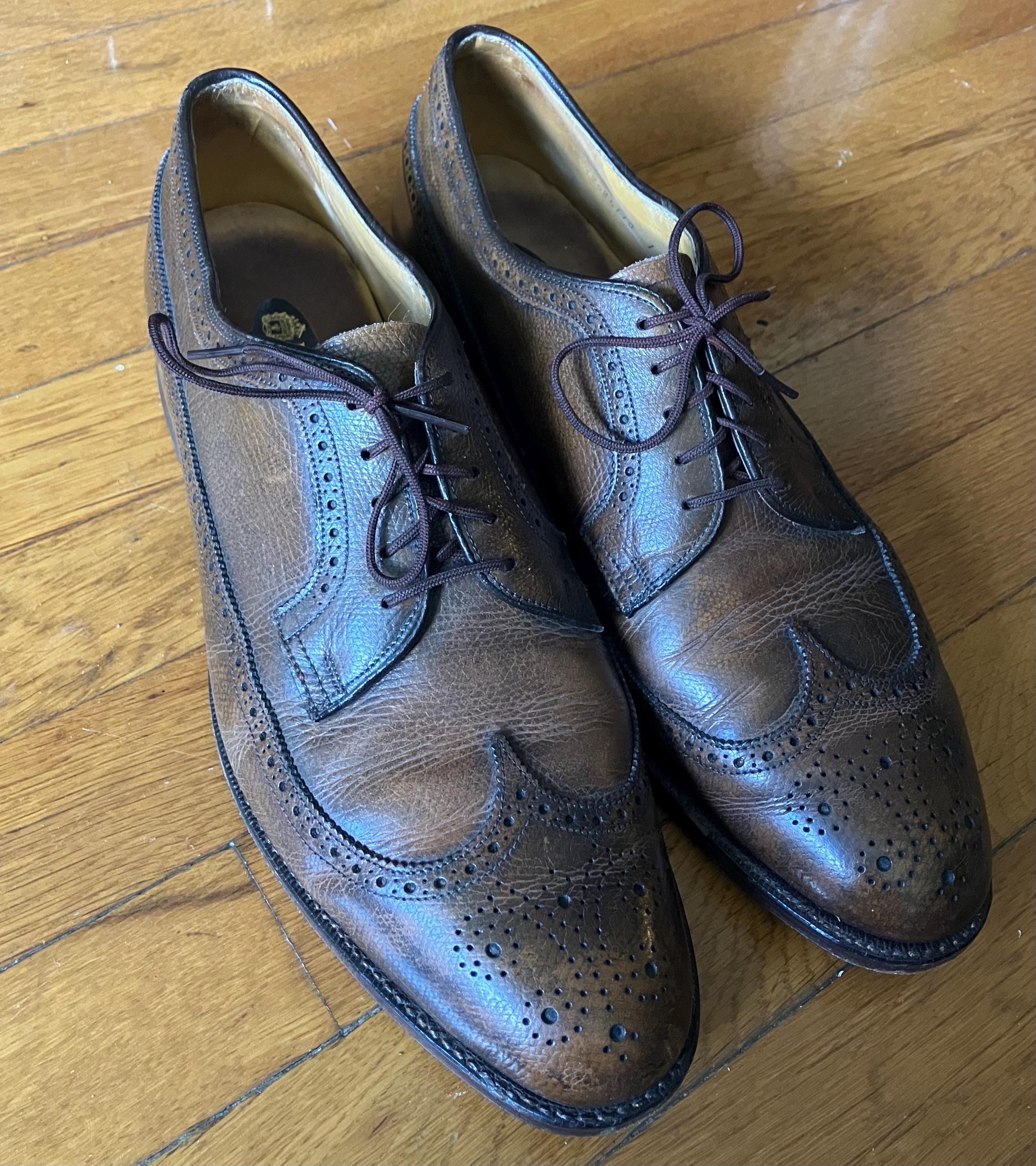Bostonian Classic Wing Tip Shoes, Size 11 Impression Bostonian leather wing tip oxford | Mercari main image 4
