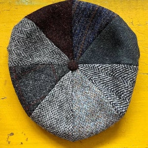 Newsboy Harris Tweed Wool Hat
