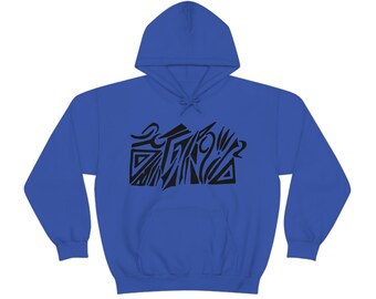 Unisex Heavy Blend Hooded Sweatshirt, Abstract sweatshirt, Mens sweatshirt, Womens sweatshirt, graphic sweatshirt