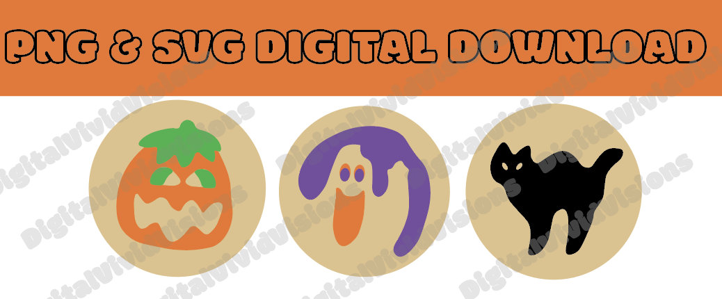 Halloween Pillsbury Cookie Digital File, Halloween Digital File ...