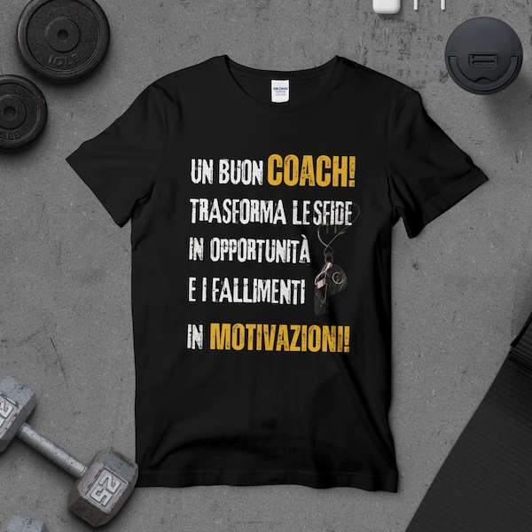 Maglietta Regalo sportivo per allenatore,  Regalo di fine stagione per allenatore, mister, coach e insegnanti - Regalo Perfetto per sportivi