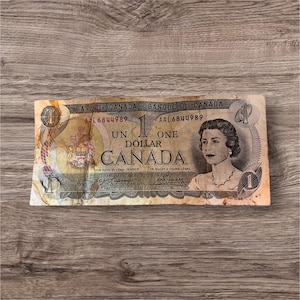1973 canadian dollar - Etsy 日本