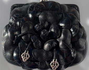 Brighton Rosalie Clutch oder Schulter/Crossbody kleine Tasche. Innen Stoff mit Kartenfächern ausgekleidet