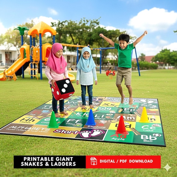 Human Snakes And Ladders