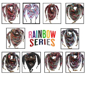 Threads of Joy - Rainbow Keffiyeh Series