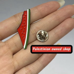 Palestine Watermelon Enamel Pin - A Symbol of Resistance and Solidarity