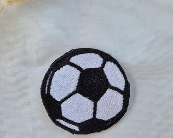 Iron-on patch football | Patch | Iron-on application | Iron on football
