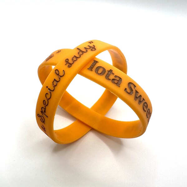 Iota Sweethearts It takes a Special Lady wristband