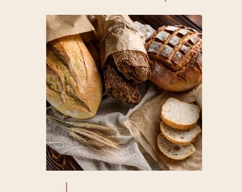 Świetne przepisy na domowy chleb Zakwas Mąka pełnoziarnista Seyiz Rye Cyfrowy plik PDF