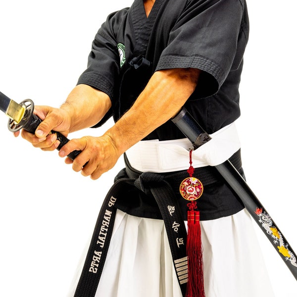 Holster de ceinture de samouraï pour fourreau d'épée Katana Jingum