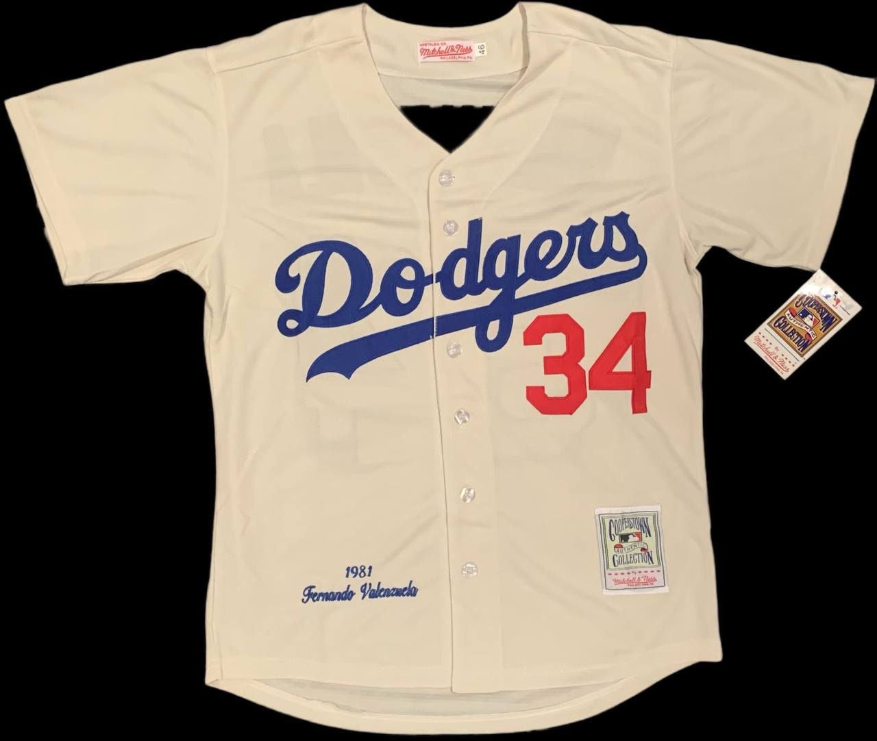 fernando valenzuela jersey mitchell