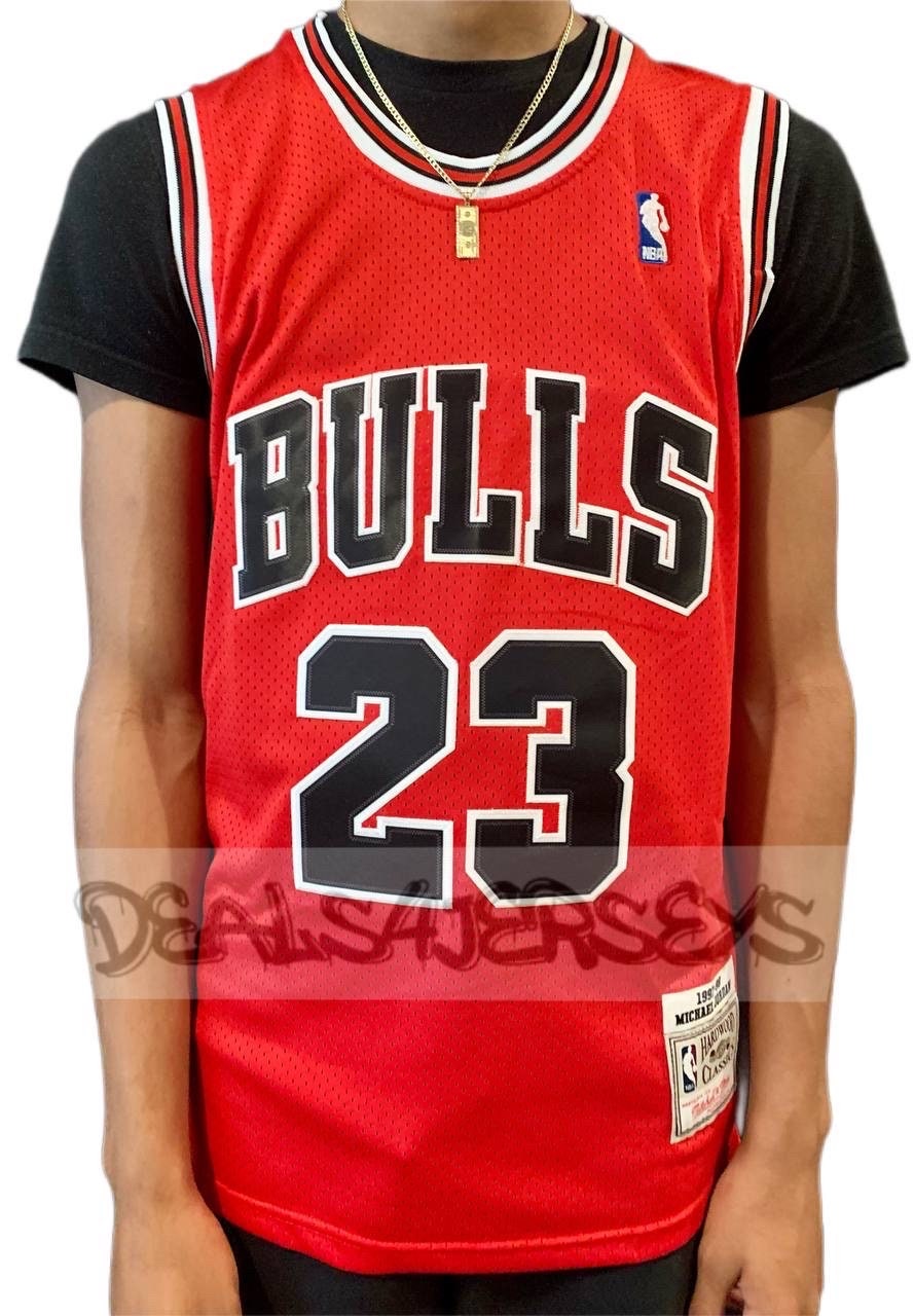 Chicago Bulls Michael Jordan Champion Jersey Dress Toddler 3T Excellent Cond