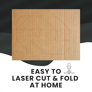 Cardboard Corner Protectors SVG File: Art Shipping Packaging, Protect Corners