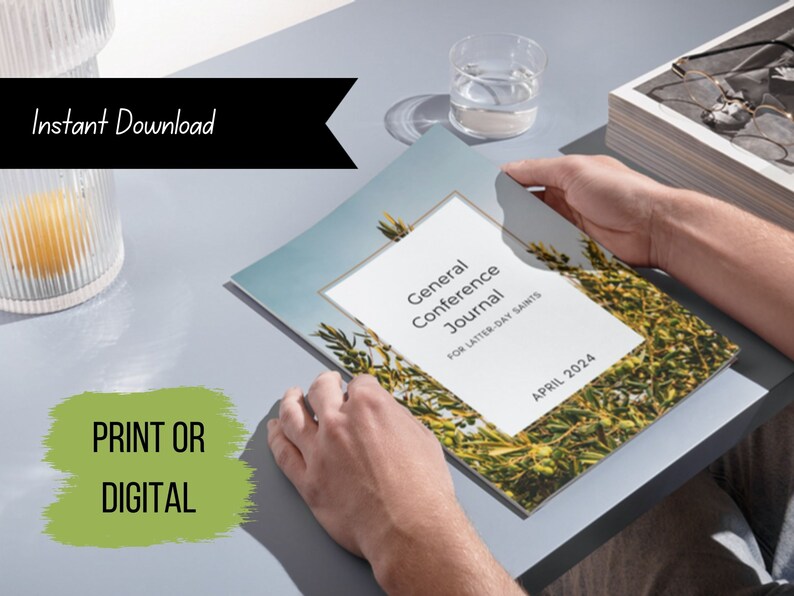 April 2024 General Conference Journal for Latterday Saints Digital
