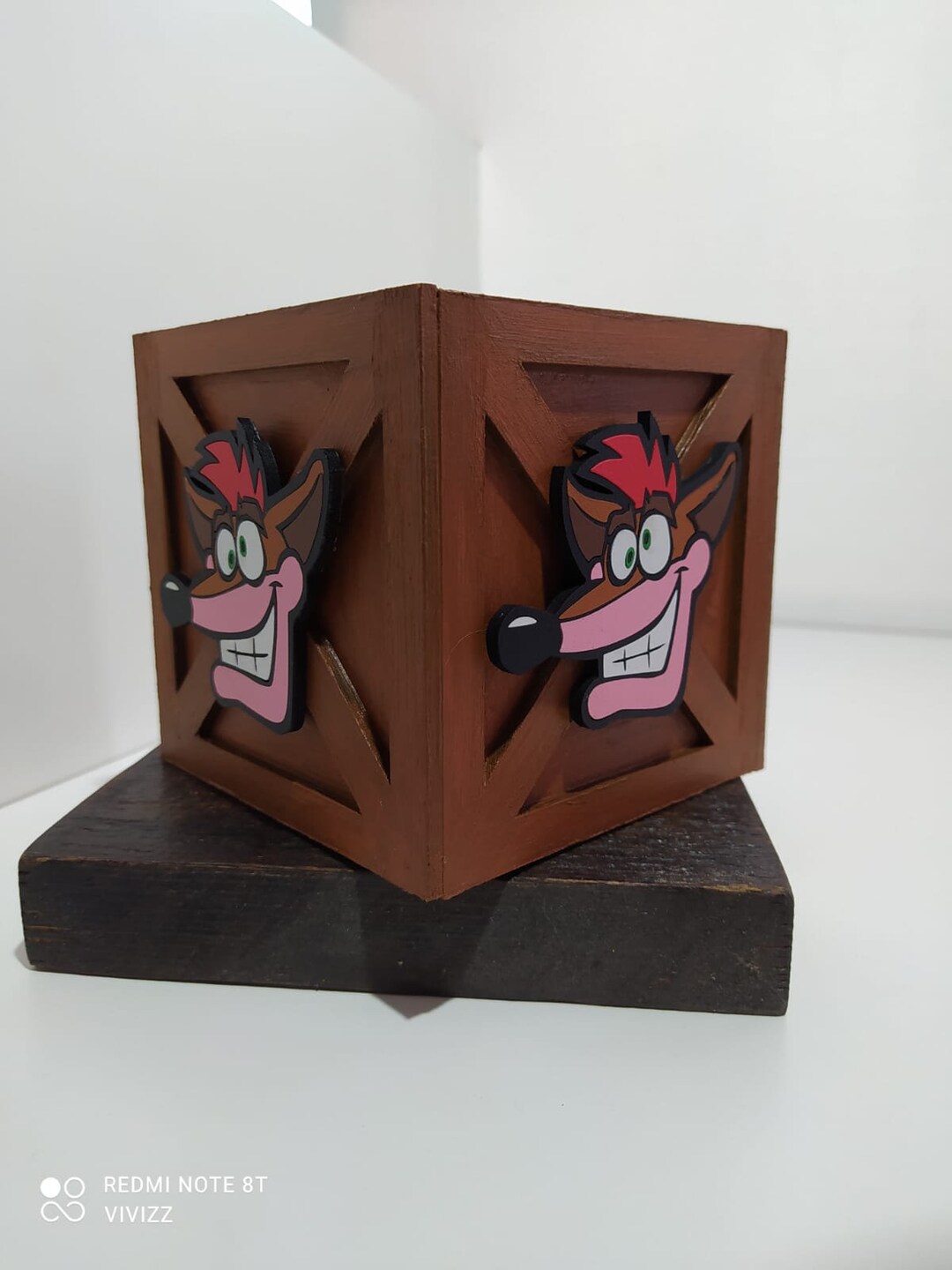 Wooden Box Crash Bandicoot Crash Bandicoot Video Games Video Etsy