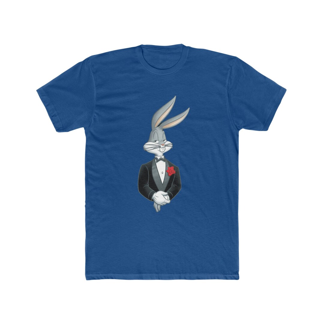 Bugs Bunny Dressed up in a Tuxedo Tee Etsy