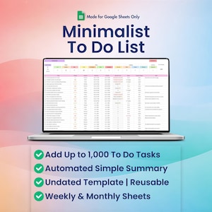 Takenlijstsjabloon voor Google Spreadsheets | Dagelijkse, wekelijkse en maandelijkse taken toevoegen