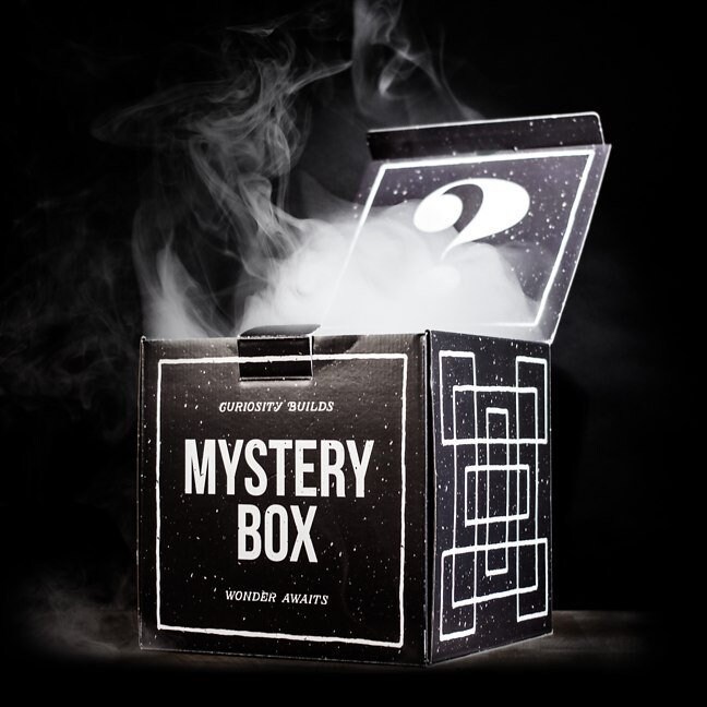 XSMALL Mysterious Box , Oddities, Curios, Bones, Skulls, Weird and the