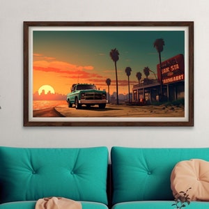 Grand Theft Auto San Andreas GTA Poster Poster Decorative Painting Canvas  Wall Posters and Art Picture Print Modern Family Bedroom Decor Posters