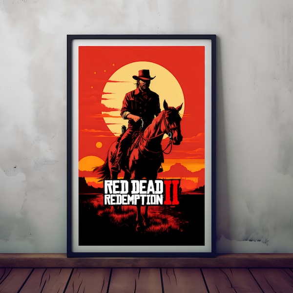 Gift for Rdr2 Fan Etsy