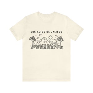 Camiseta Unisex Diseño Frontal Los Altos De Jalisco