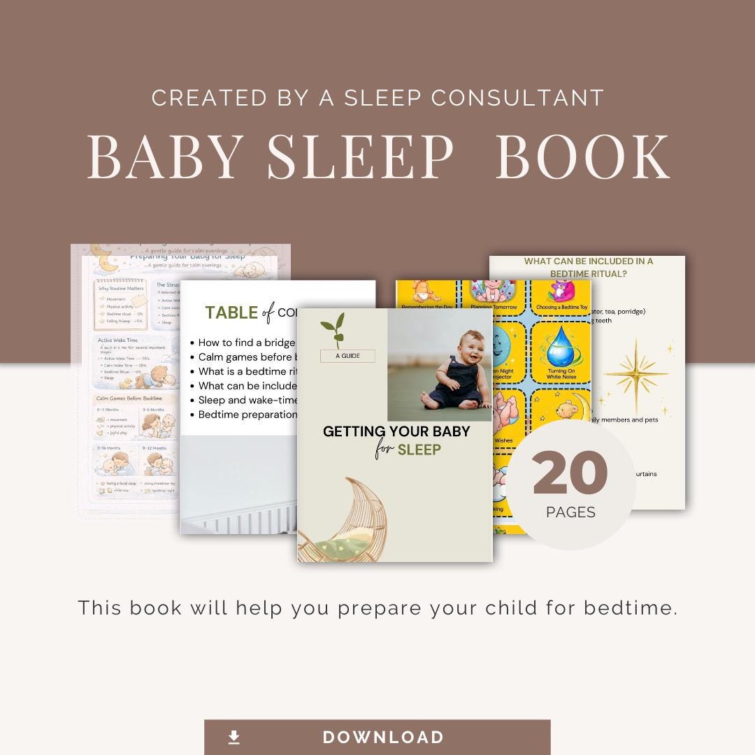 Baby Sleep Ebook | Gentle Bedtime Routine Guide (PDF) - Etsy