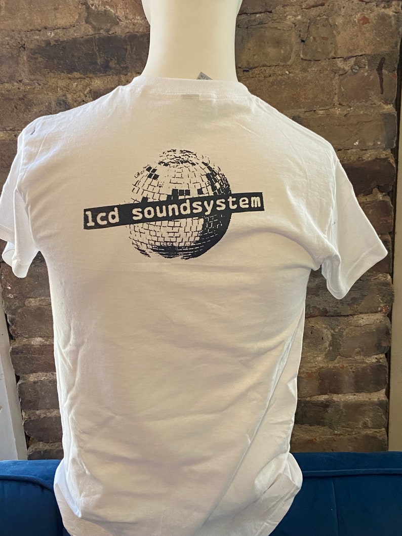 lcd soundsystem world tour shirt