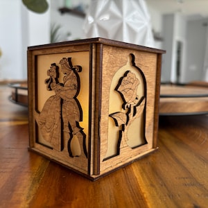 Belle and Beast Lantern