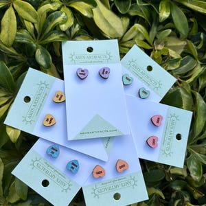 Valentine&#39;s Day Heart Earrings