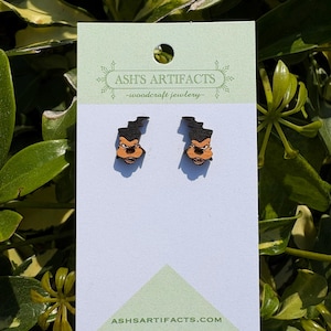 Powerline Stud Earrings