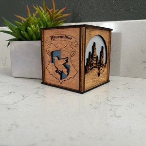 Wizard Castle and Blue House Crest Lantern