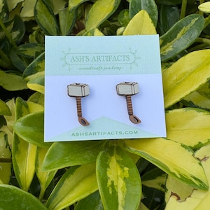 Thor&#39;s Hammer Earrings