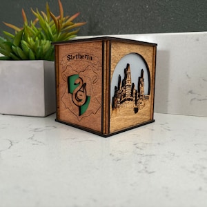 Wizard Castle and Green House Crest Lantern