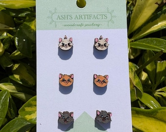 Pendientes de gatito