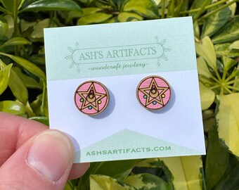 Magical Girl Stud Earrings