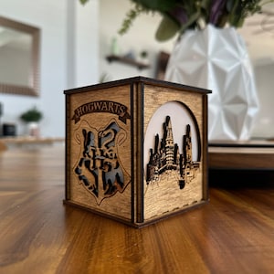 Wizard House Crest and Castle Lantern