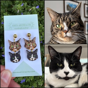 Custom Pet Earrings