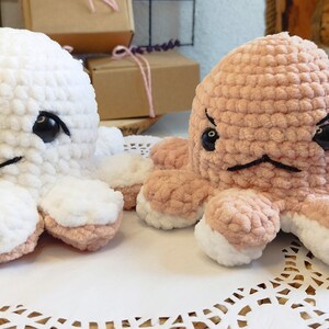 Kawaii Crochet Pattern Cute Octopus Crochet Pattern - Two Faces ...