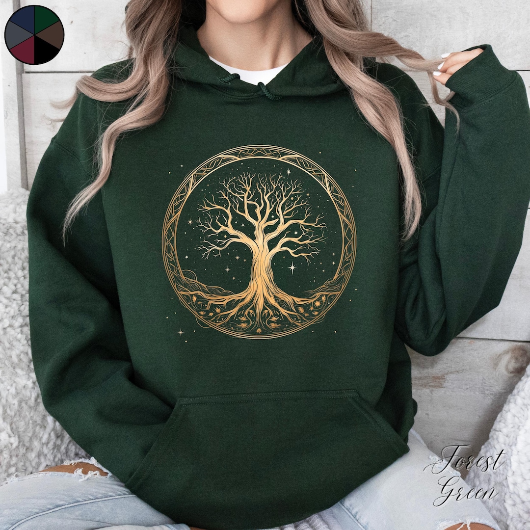 Baird Modern Tartan Hoodie - Tree Of Life